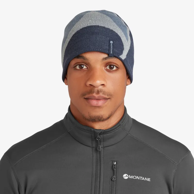 Montane Logo Beanie Eclipse Blue-1